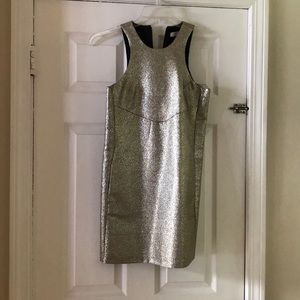 Gold sleeveless dress